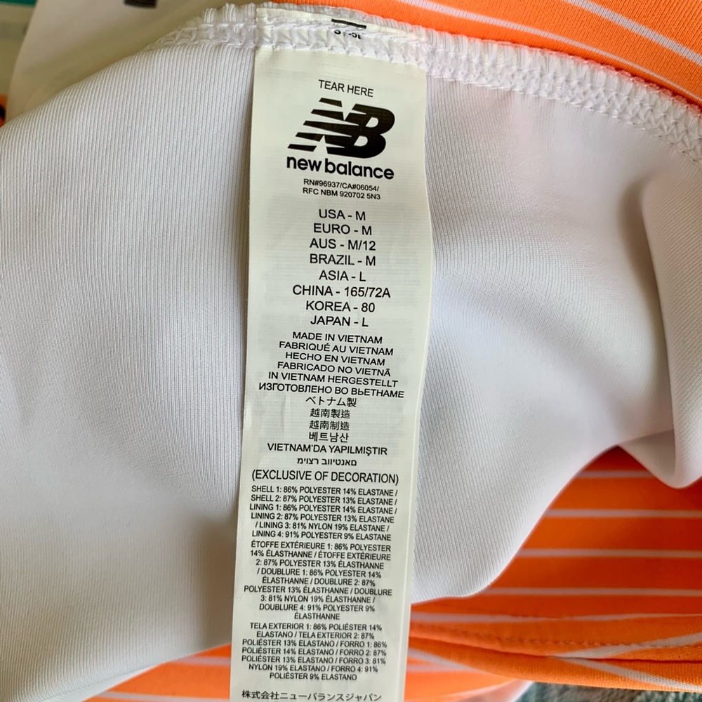 New Balance Tennis, Golf, Pickle Ball Skirt/Skort. Size Medium. New with Tags - Picture 9 of 9